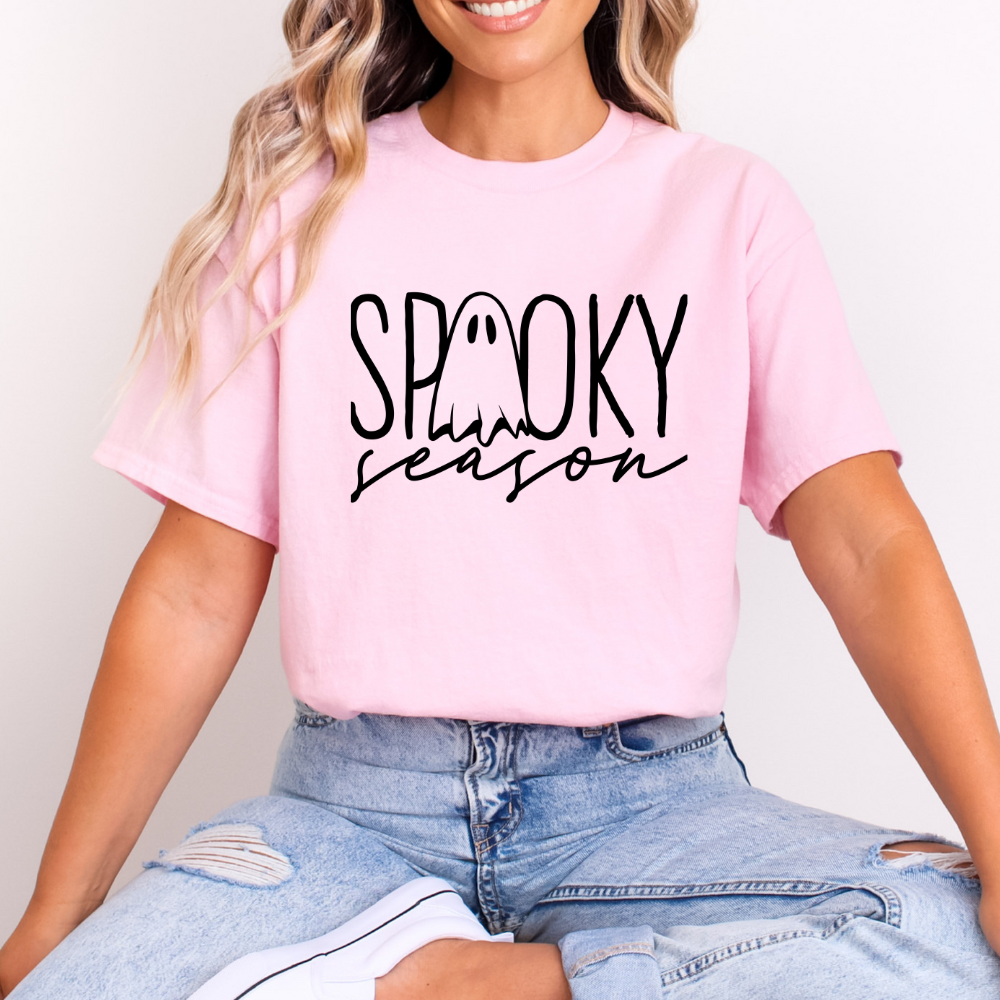 Spooky Season Ladies Halloween Shirt (4 colors)