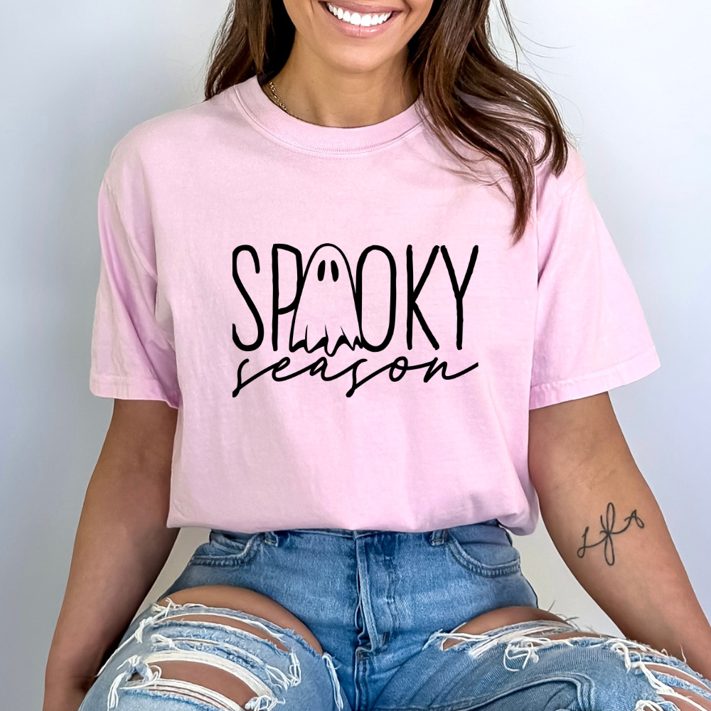 Spooky Season Ladies Halloween Shirt (4 colors)