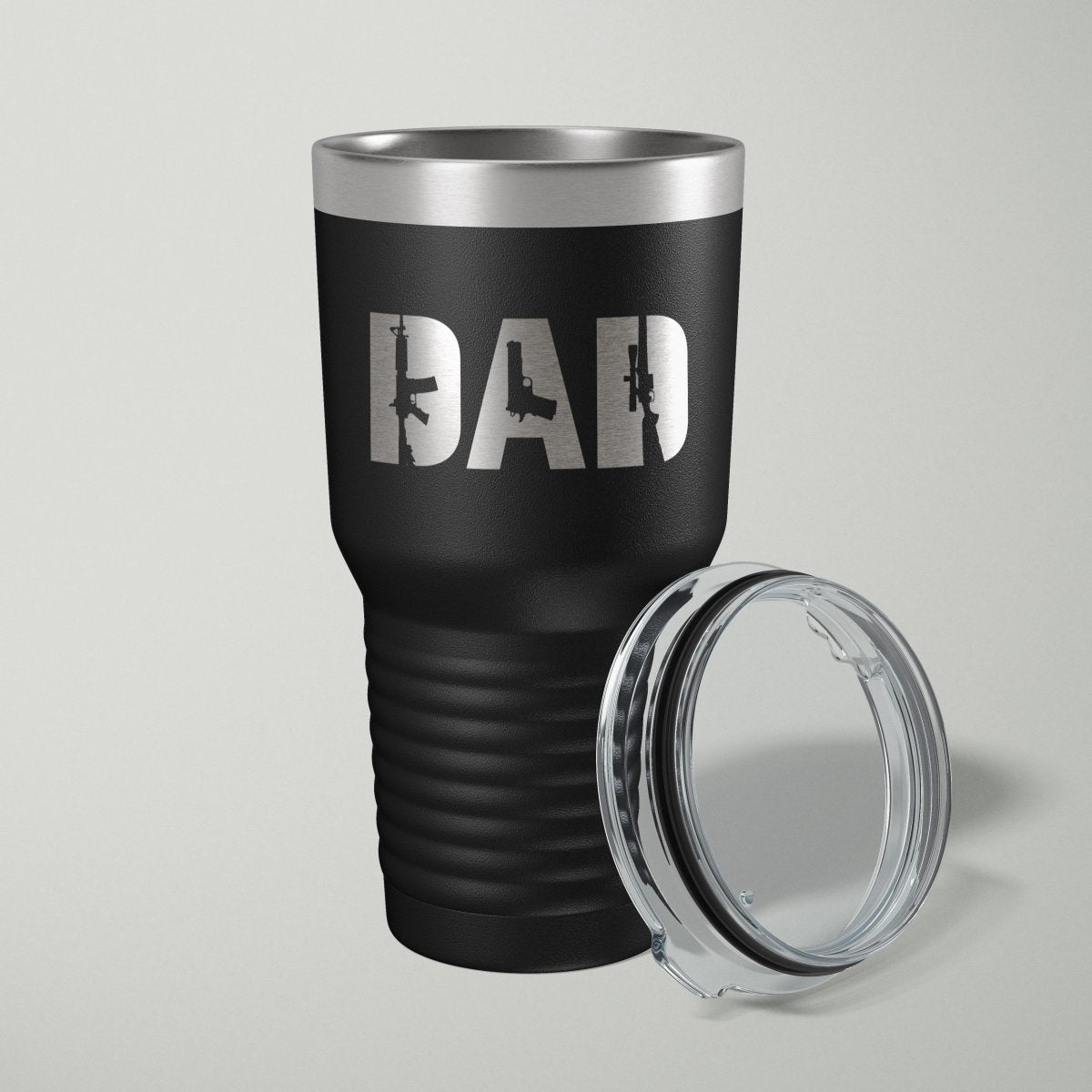 DAD 2nd Amendment 2A Laser Engraved Tumbler - 30oz Tumblers