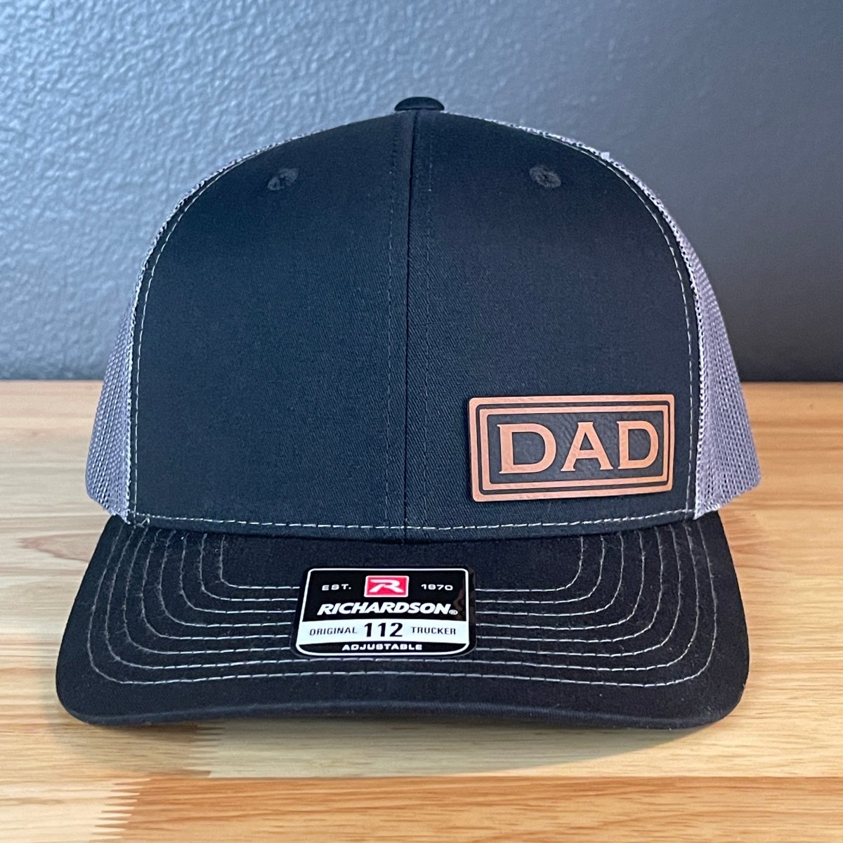 DAD SnapBack Side Leather Patch Hat Patch Hat