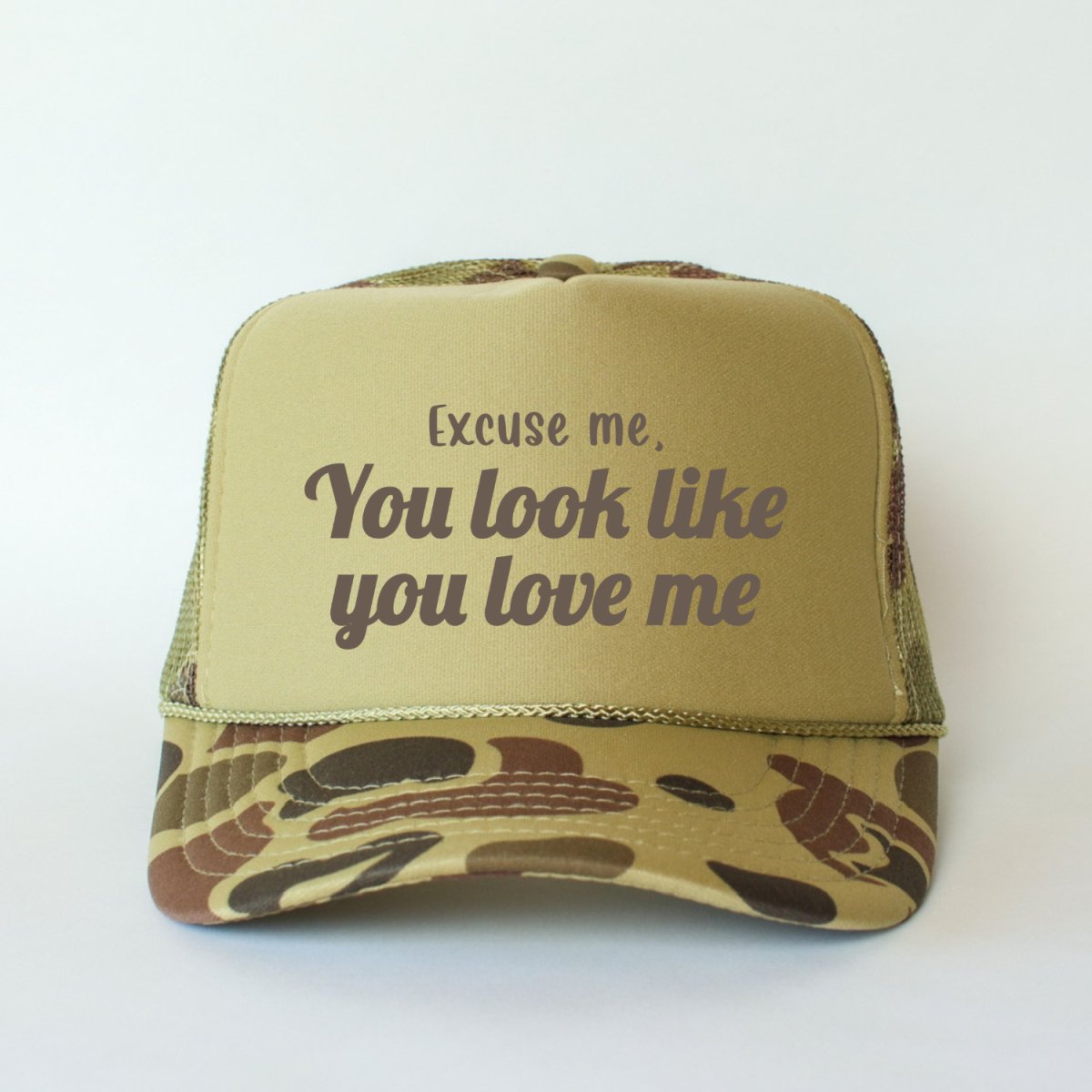 Excuse Me, You Look Like You Love Me Funny Classic Foam Trucker Hat Trucker Hat