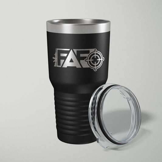 FAFO F Around And Find Out Laser Engraved Tumbler - 30oz Tumblers