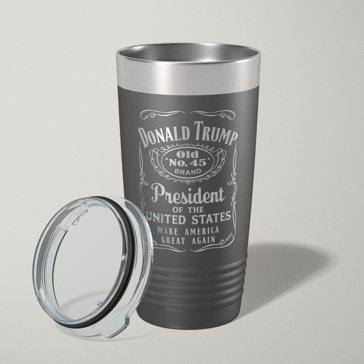 President Trump 20oz Laser Engraved Tumbler Travel Mug Tumblers