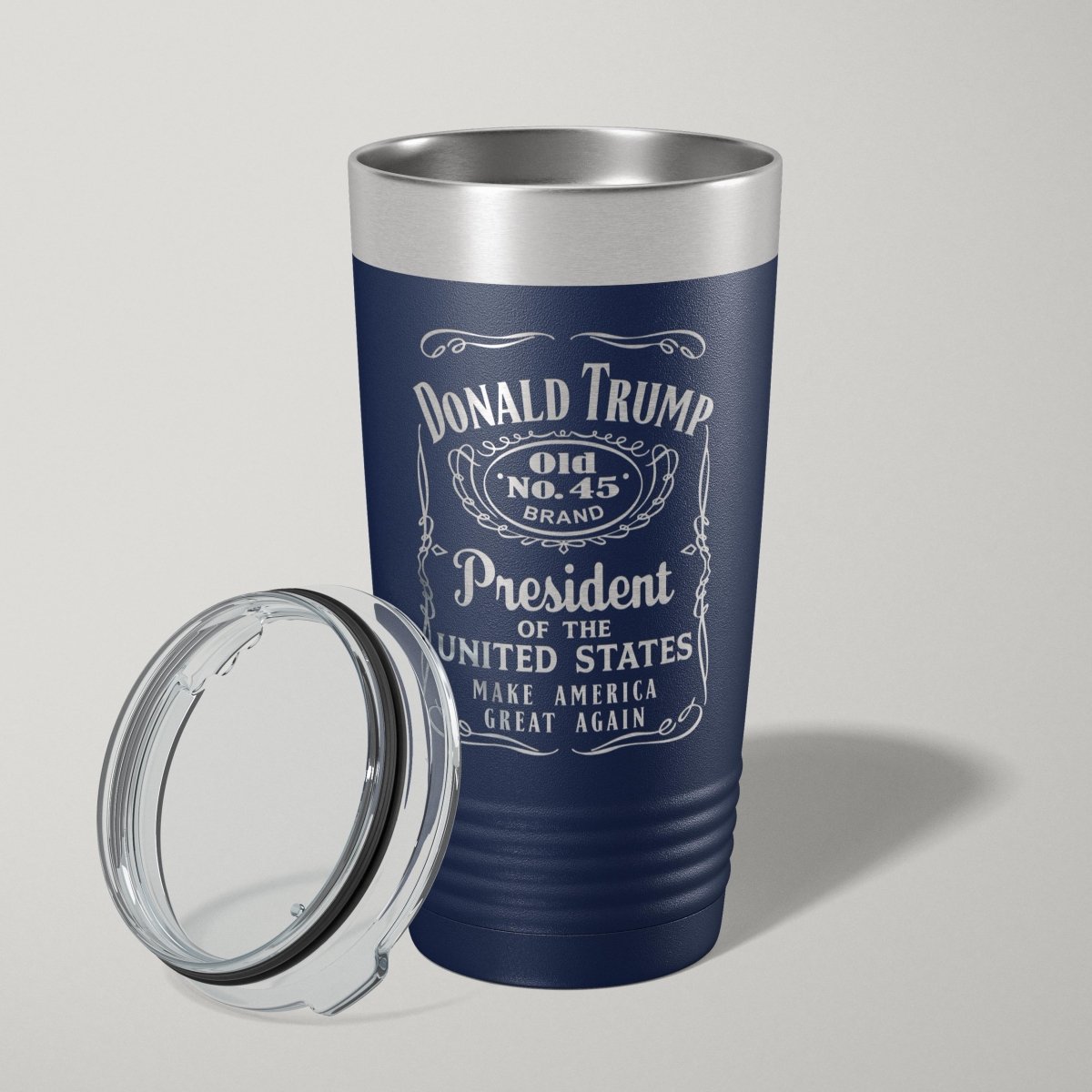 President Trump 20oz Laser Engraved Tumbler Travel Mug Tumblers