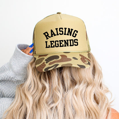 Raising Legends Mom Hat Classic Foam Trucker Hat Trucker Hat