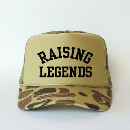 Raising Legends Mom Hat Classic Foam Trucker Hat Trucker Hat