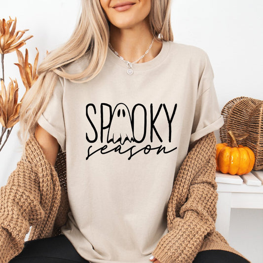 Spooky Season Ladies Halloween Shirt (4 colors) T-Shirt