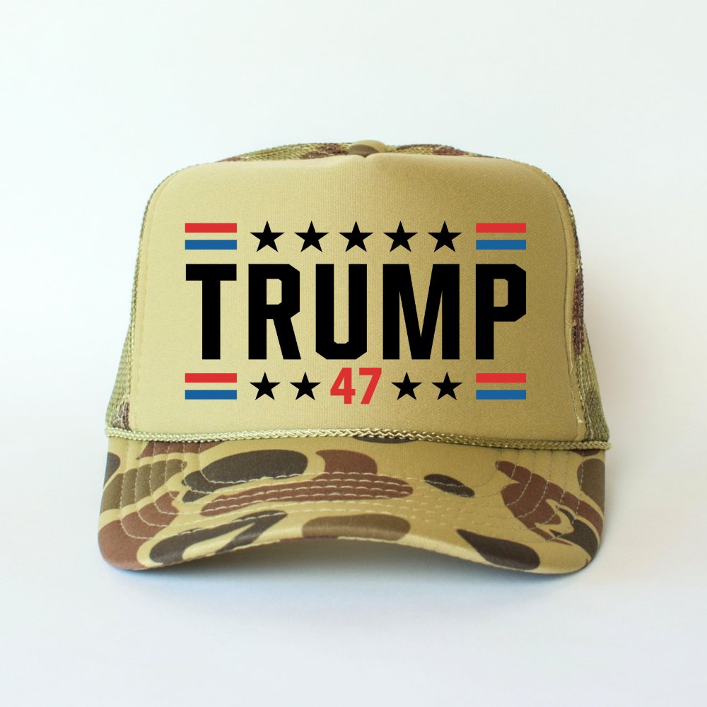 Trump 47 Hat Classic Foam Trucker Hat Trucker Hat