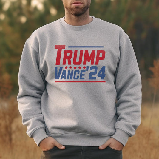 Trump Vance 2024 Sweatshirt Men's Trump Sweater (2 colors) Sweater