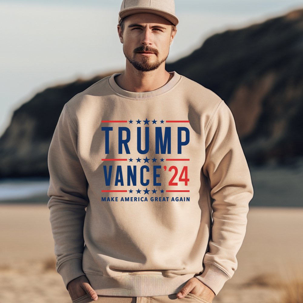 Trump Vance MAGA Sweatshirt Men s Trump Sweater 2 colors VividEditions