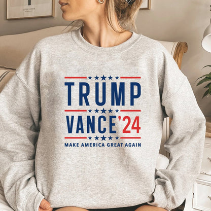 Trump Vance MAGA Sweatshirt Women's Trump Sweater (3 colors) Sweater