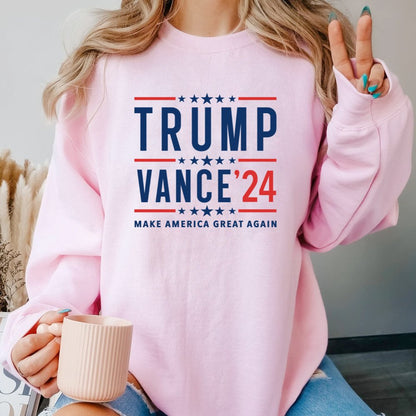 Trump Vance MAGA Sweatshirt Women's Trump Sweater (3 colors) Sweater