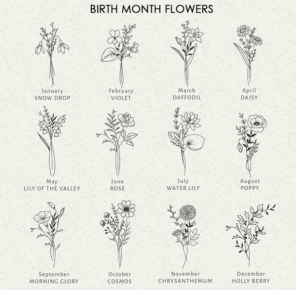 12 Family Birth Flower Tattoo Ideas That Will Blow Your Mind  alexie