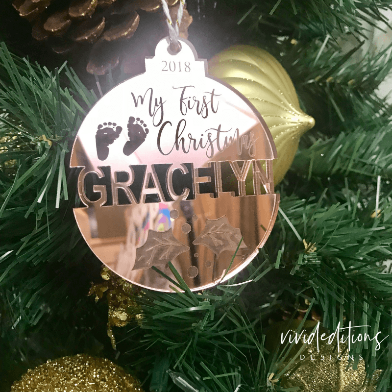 My first christmas ornament hot sale 2018