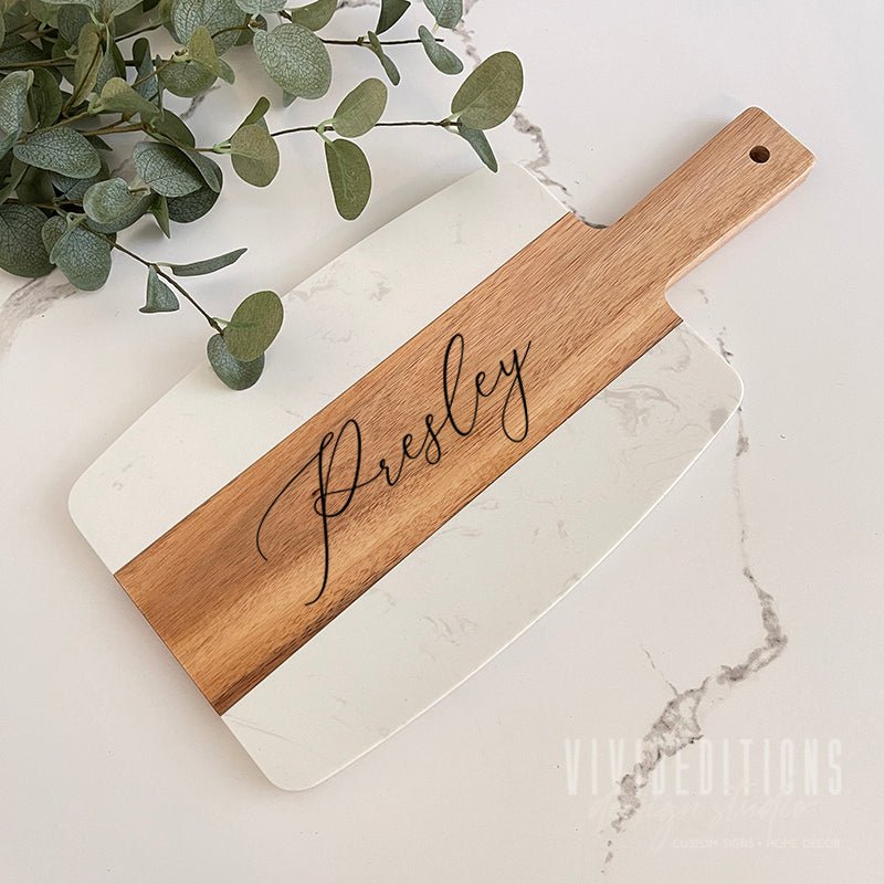 Personalized Wedding Gift, Engraved Wedding Cutting Board, Custom