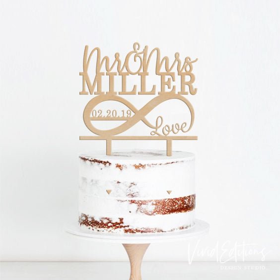 Wedding Cake toppers Finally Mr and Mrs, Cake Topper Wedding, Mr&Mrs,  Finally Cake topper, Anniversary, Cake Decorating Supplies, Gold Silver  Black White Mirror (width 5
